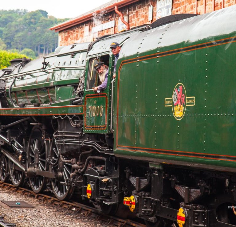 Fotografie der Dampflock - DUKE OF GLOUCESTER - Minehead.